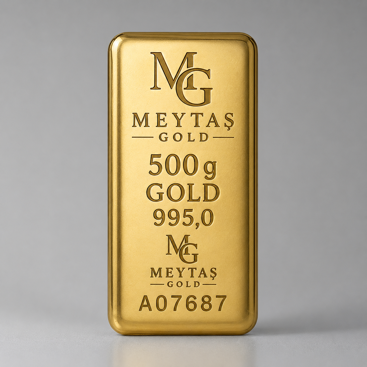 500 Gr Külçe Altın