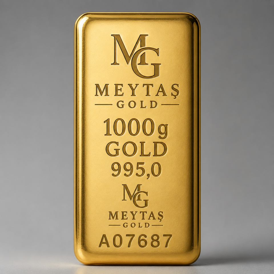 1000 Gr Külçe Altın