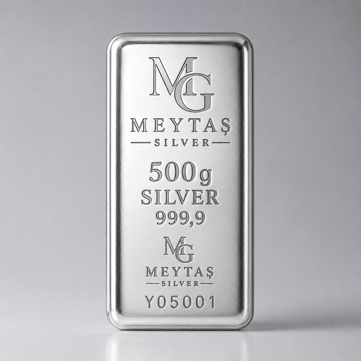 500 Gr Gümüş Külçe