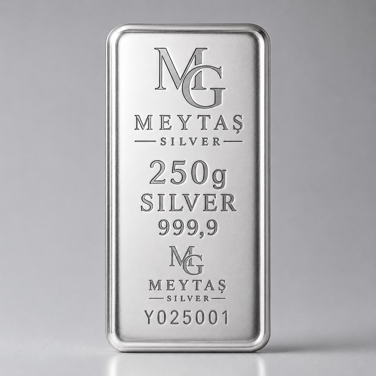 250 Gr Gümüş Külçe